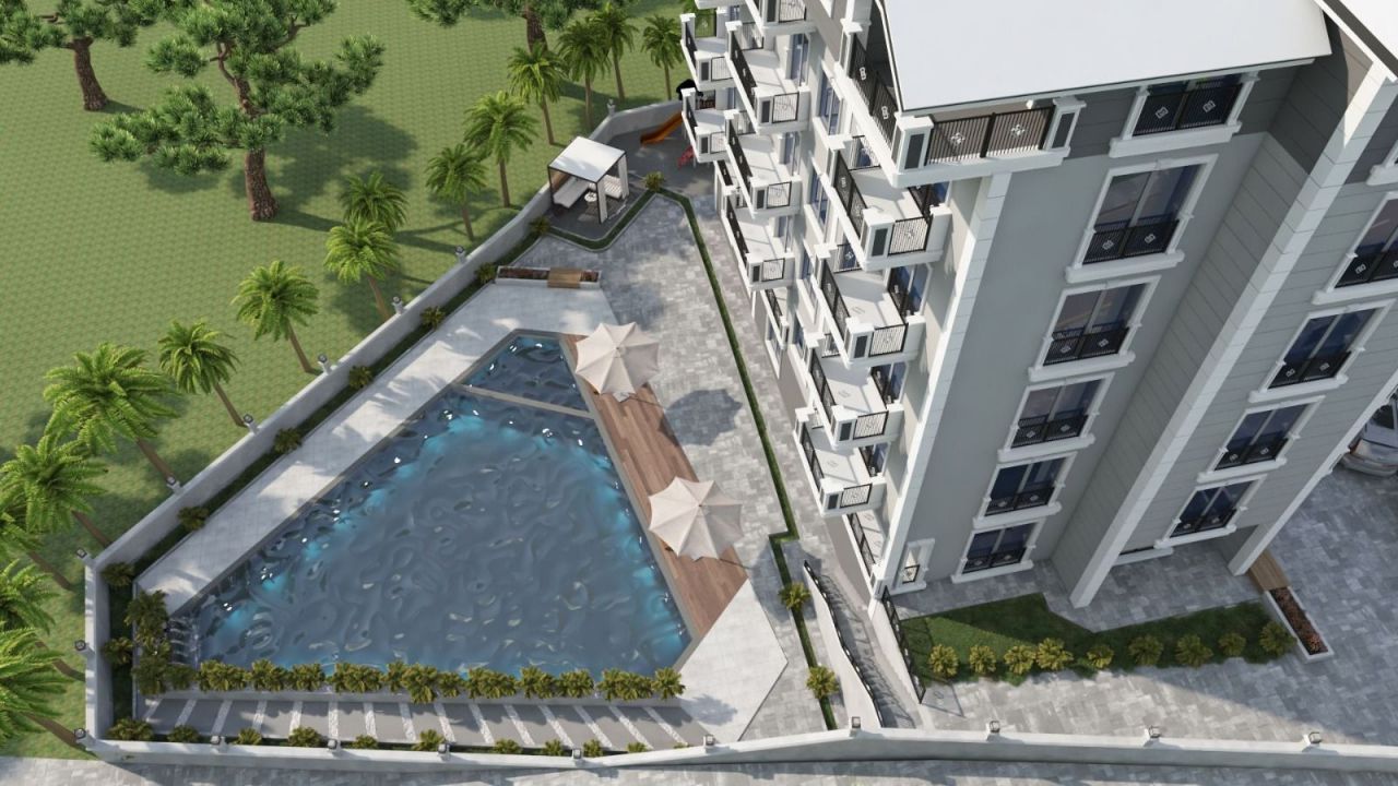 Appartamento a Gazipaşa, Turchia, 70 m² - foto 5