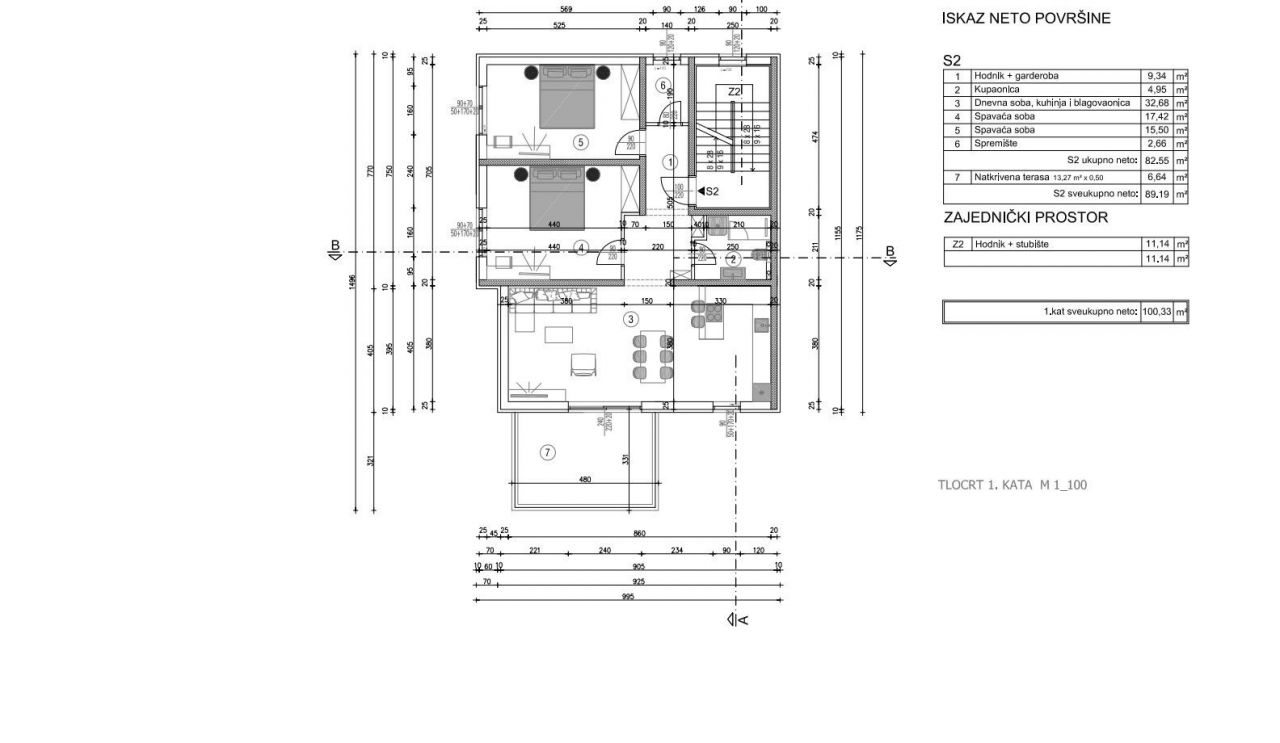 Piso en Medulin, Croacia, 89 m² - imagen 1