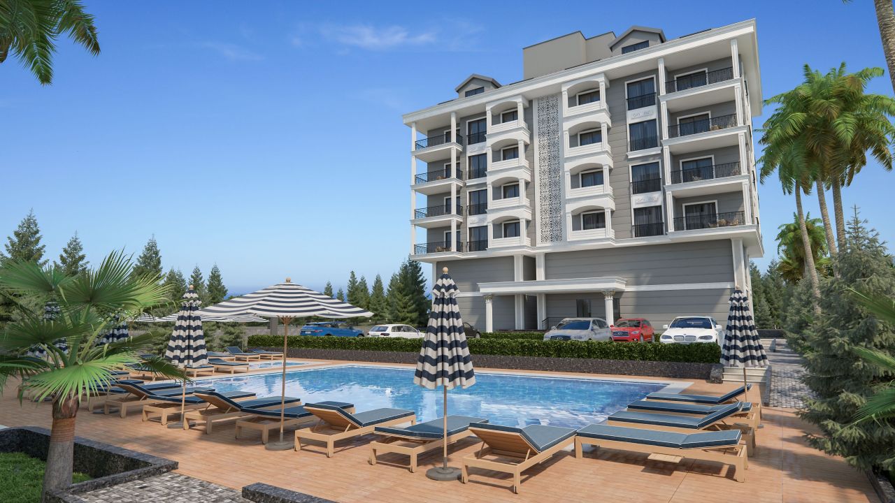 Apartamento en Alanya, Turquia, 50 m² - imagen 2