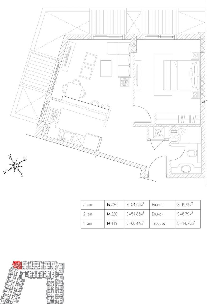 Appartement à Dubaï, EAU, 70.47 m² - image 9