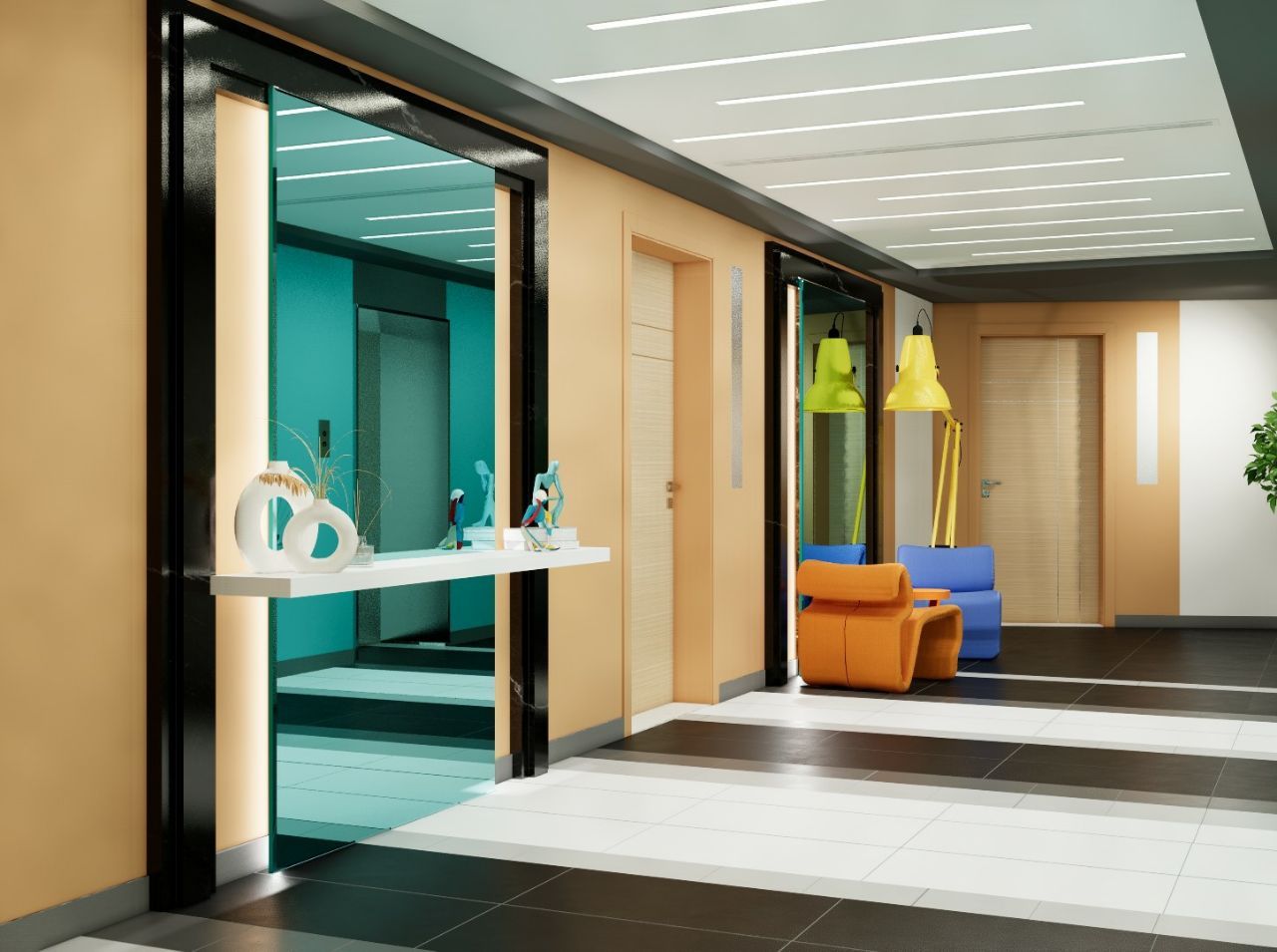 Appartamenti a Dubai, EAU, 64.59 m² - foto 12