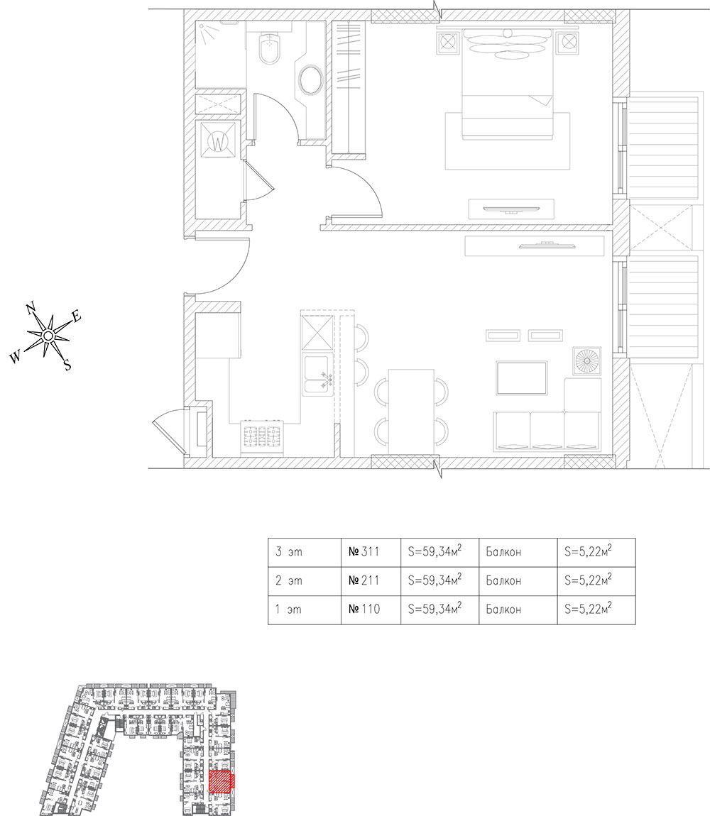 Apartamento en Dubái, EAU, 112.23 m² - imagen 15