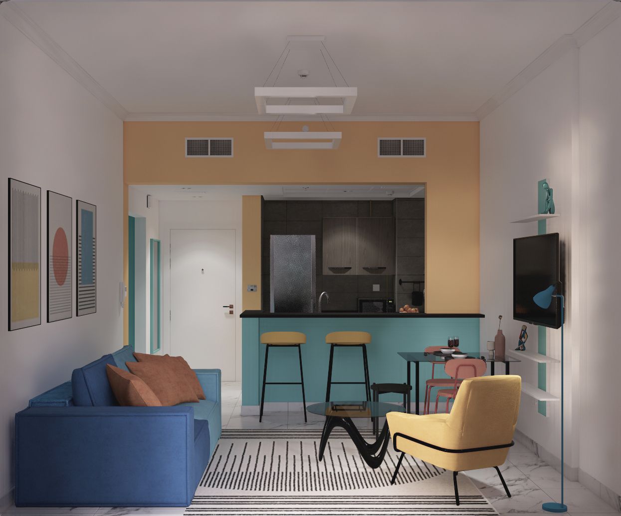 Appartamenti a Dubai, EAU, 64.89 m² - foto 9