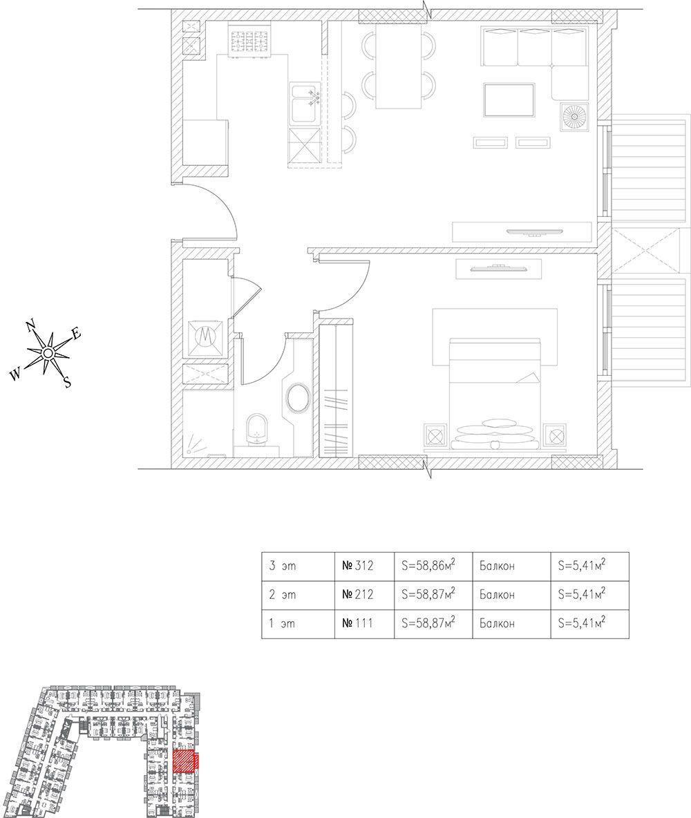 Apartment in Dubai, UAE, 83.62 m² - picture 7