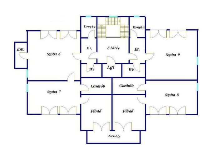 Villa a Budapest, Ungheria, 990 m² - foto 4