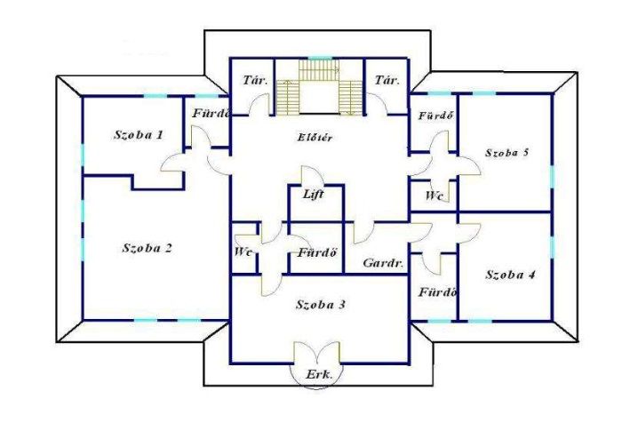 Villa a Budapest, Ungheria, 990 m² - foto 3