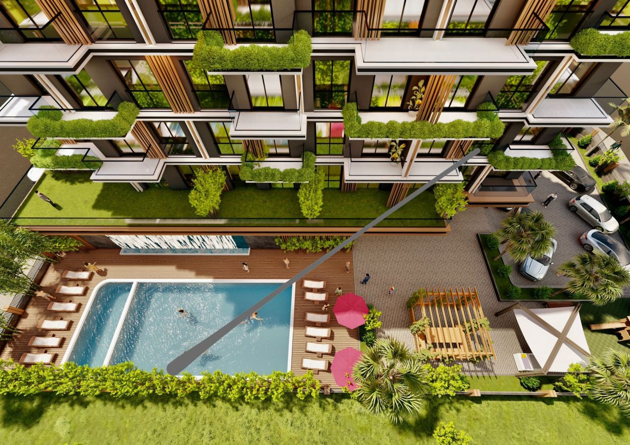 Wohnung in Alanya, Türkei, 55 m² - Foto 8