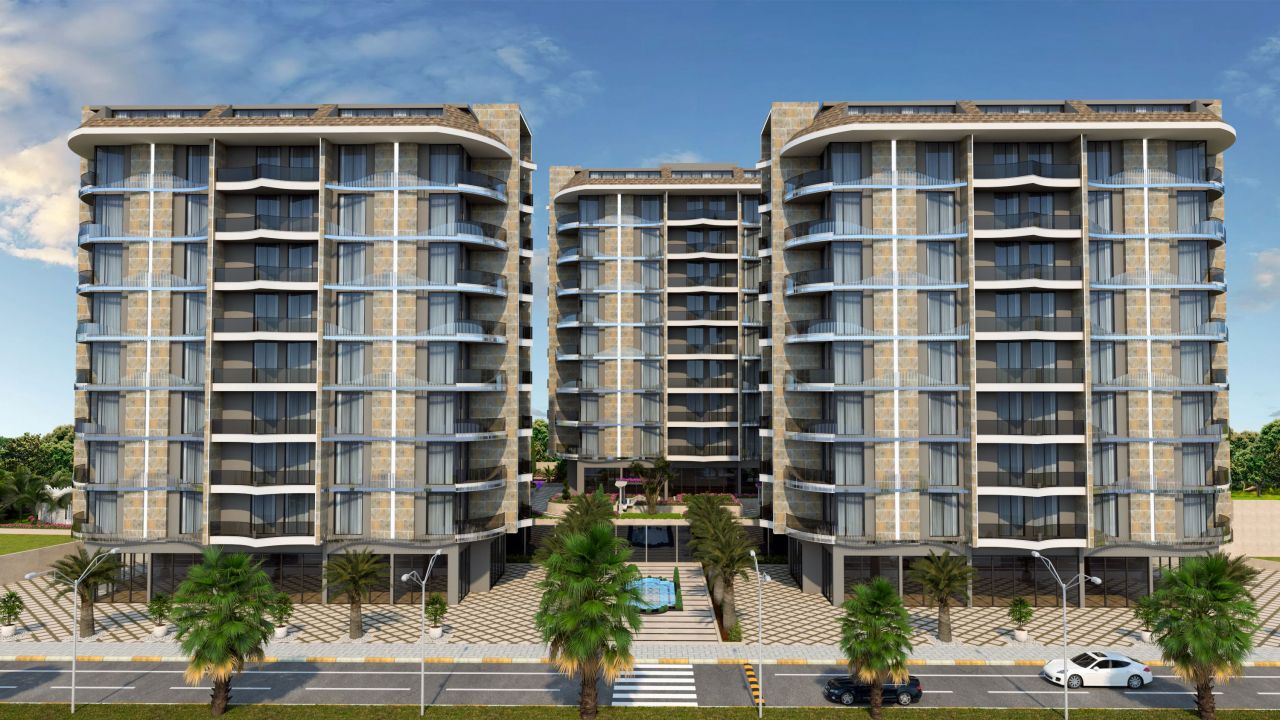 Apartment in Alanya, Türkei, 54 m² - Foto 1