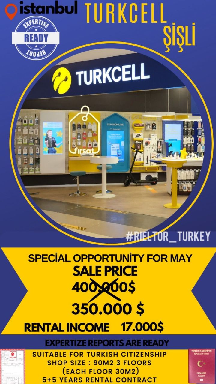 Commercial property in Istanbul, Turkey, 90 m² - picture 1