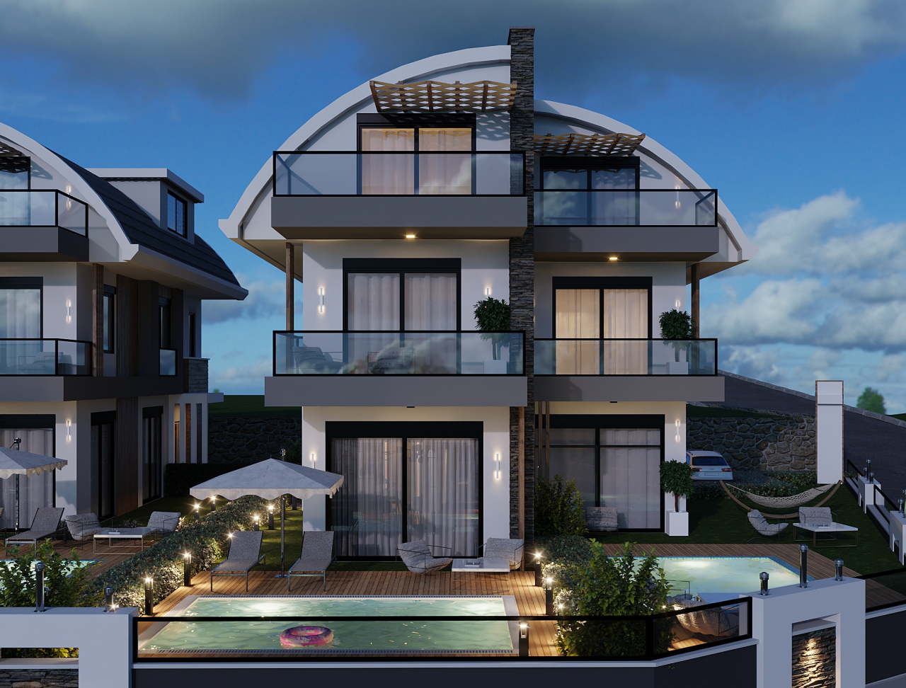 Villa en Alanya, Turquia, 220 m² - imagen 1