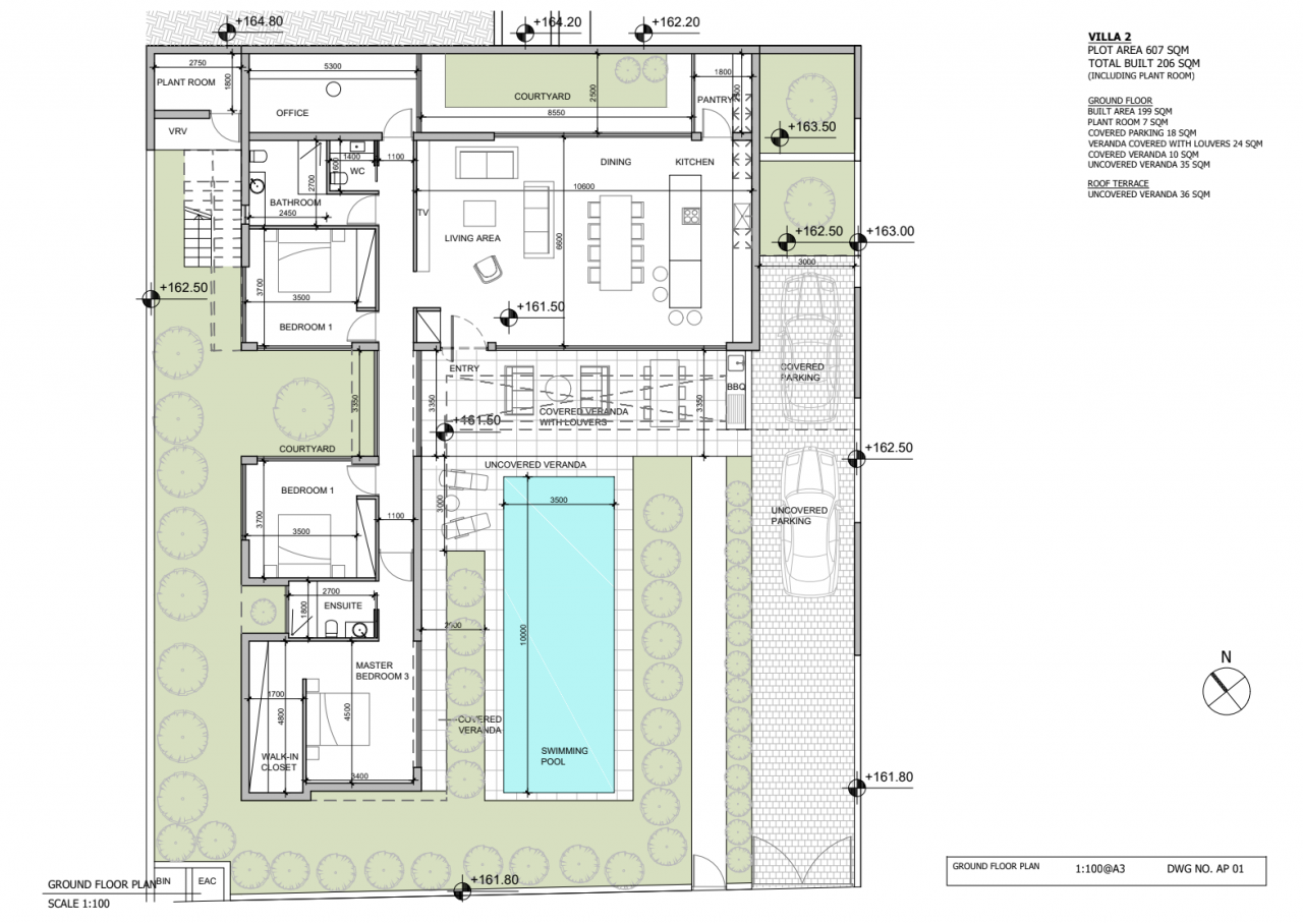Villa a Paphos, Cipro, 322 m² - foto 8