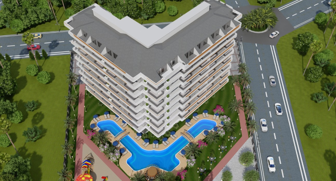 Appartamento a Gazipaşa, Turchia, 48 m² - foto 3