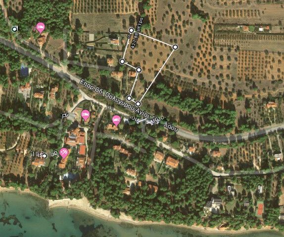 Grundstück in Chalkidiki, Griechenland, 8 107 m² - Foto 1