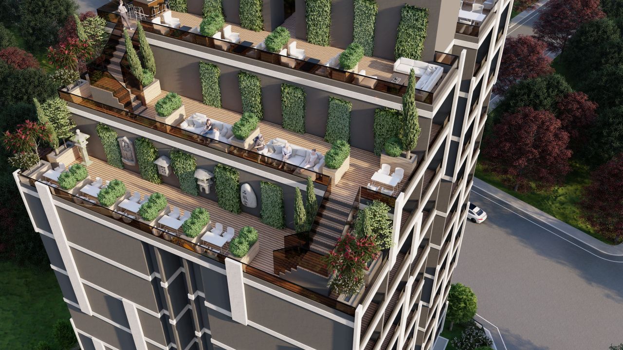 Studio in Mersin, Türkei, 43 m² - Foto 5