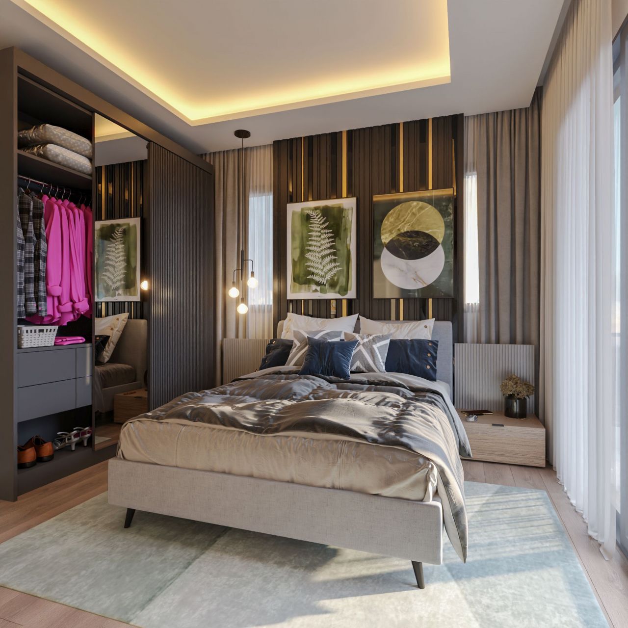 Wohnung in Mersin, Türkei, 53 m² - Foto 8