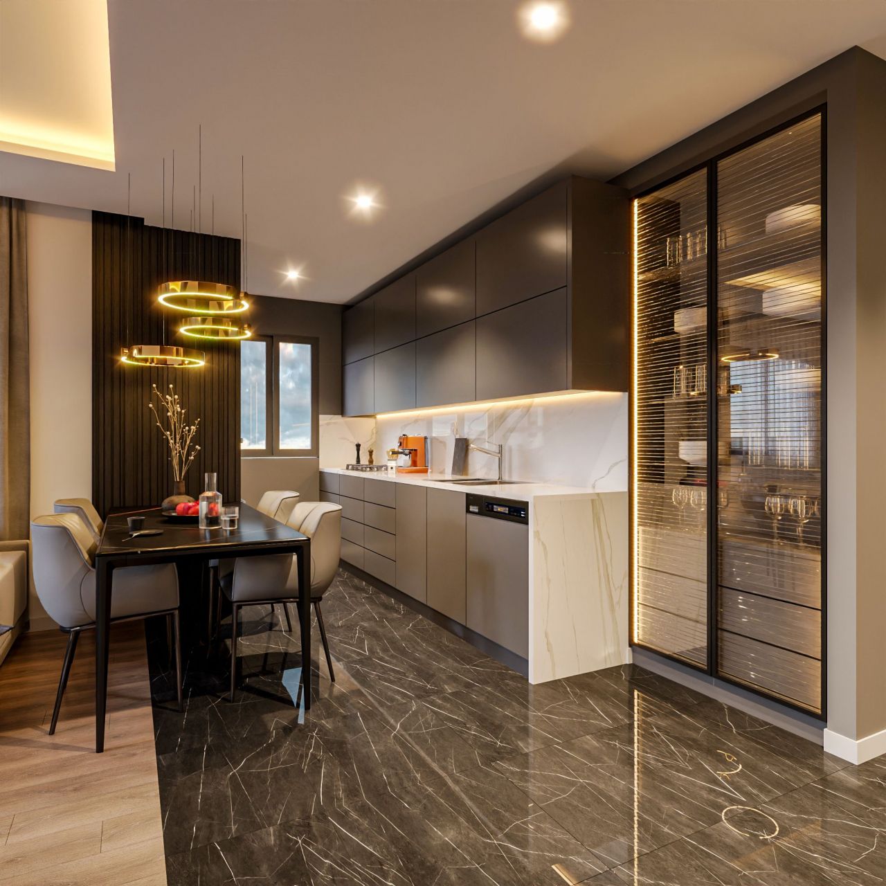 Wohnung in Mersin, Türkei, 53 m² - Foto 5