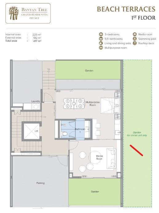 Villa en Phuket, Tailandia, 414 m² - imagen 9