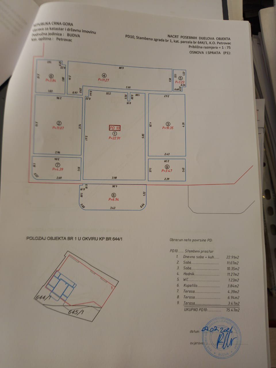 Wohnung in Petrovac, Montenegro, 75 m² - Foto 12