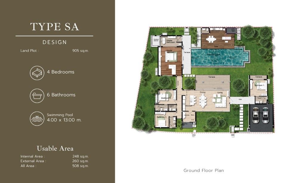 Villa sur l'île de Phuket, Thaïlande, 329 m² - image 17