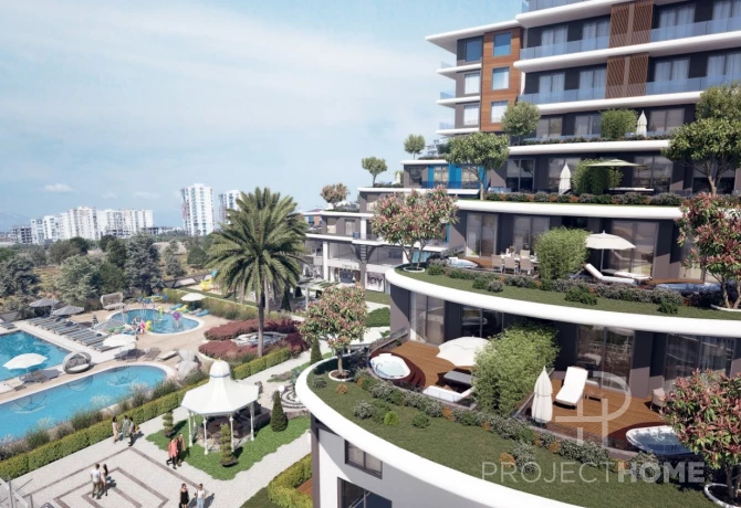 Wohnung in Antalya, Türkei, 93 m² - Foto 1