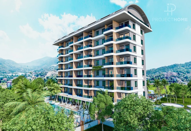 Appartement à Alanya, Turquie, 49 m² - image 1