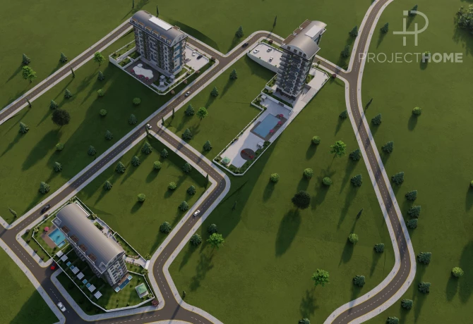 Piso en Alanya, Turquia, 63 m² - imagen 2