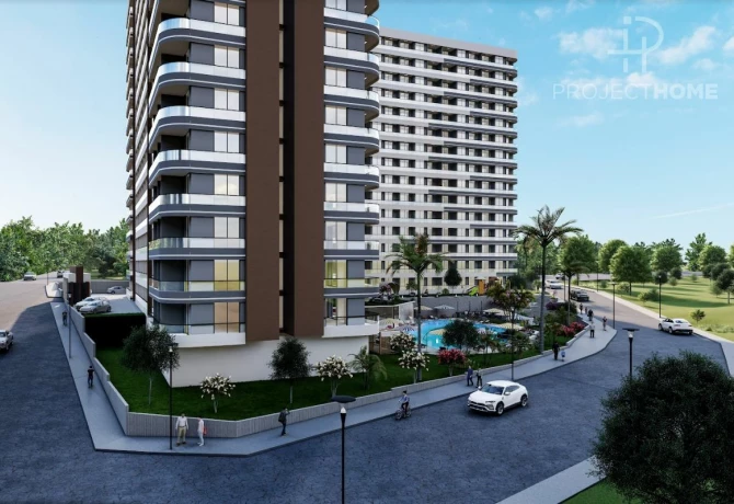 Wohnung in Mersin, Türkei, 89 m² - Foto 2