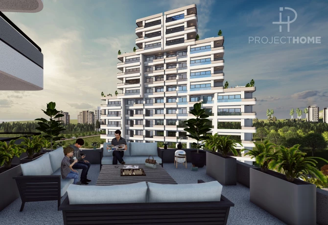 Wohnung in Mersin, Türkei, 65 m² - Foto 3