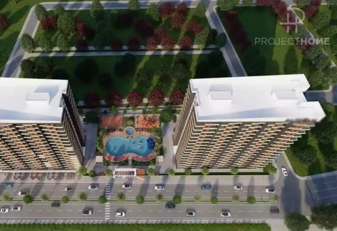 Wohnung in Mersin, Türkei, 82 m² - Foto 3