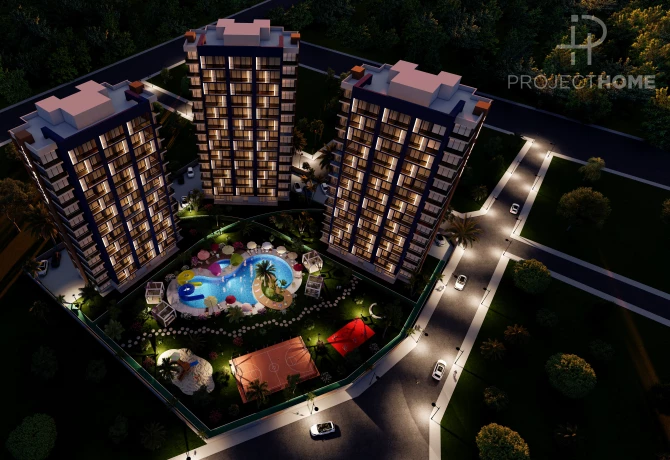 Appartamento a Mersin, Turchia, 56 m² - foto 3