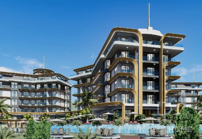 Piso en Kestel, Turquia, 61 m² - imagen 4