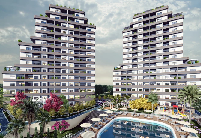 Appartamento a Mersin, Turchia, 99 m² - foto 4