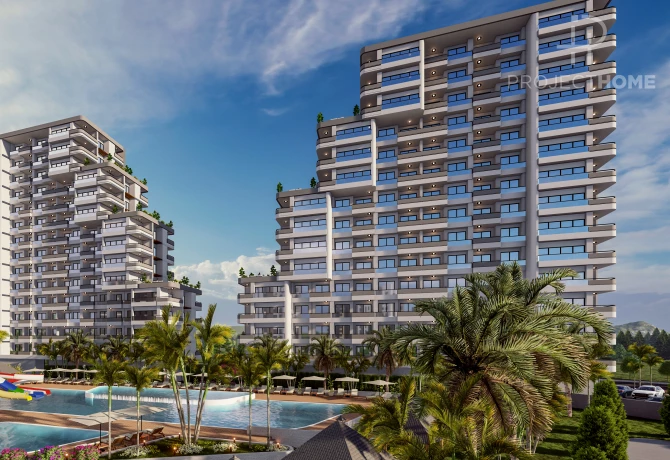 Wohnung in Mersin, Türkei, 65 m² - Foto 4