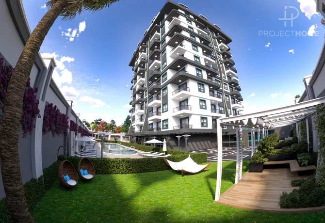 Appartamento a Gazipaşa, Turchia, 43 m² - foto 4