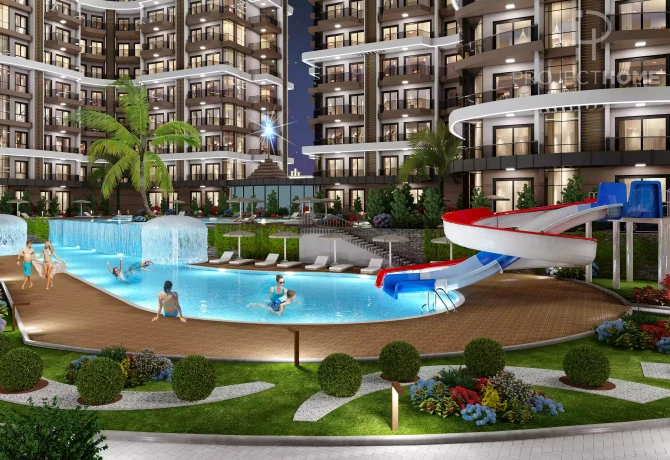 Appartamento a Alanya, Turchia, 56 m² - foto 4