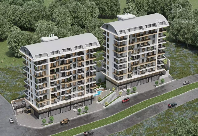 Wohnung in Alanya, Türkei, 47 m² - Foto 4