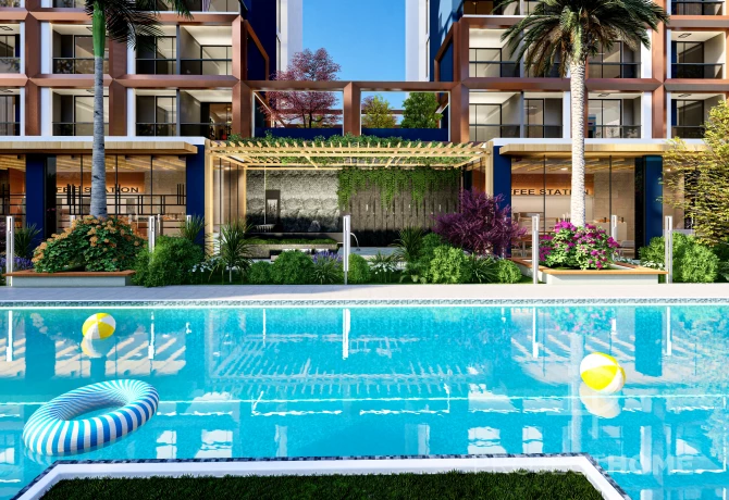 Wohnung in Mersin, Türkei, 54 m² - Foto 5