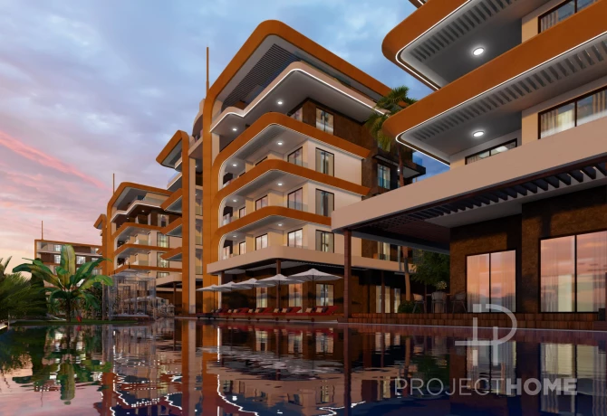 Piso en Kestel, Turquia, 61 m² - imagen 8