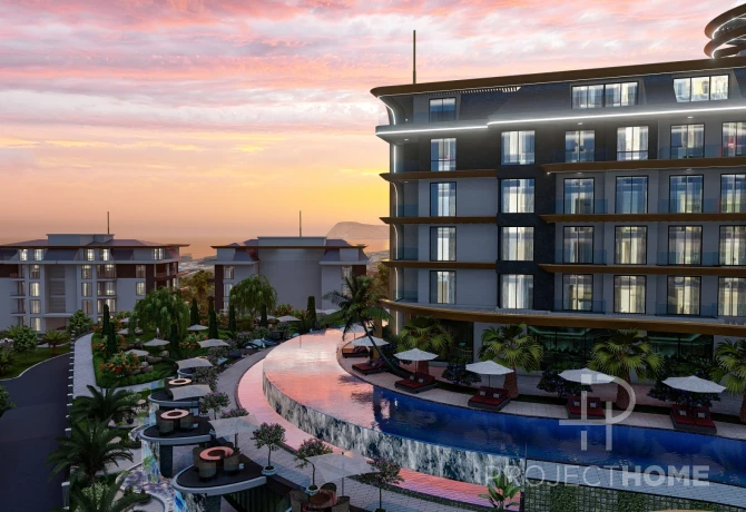 Piso en Kestel, Turquia, 61 m² - imagen 11