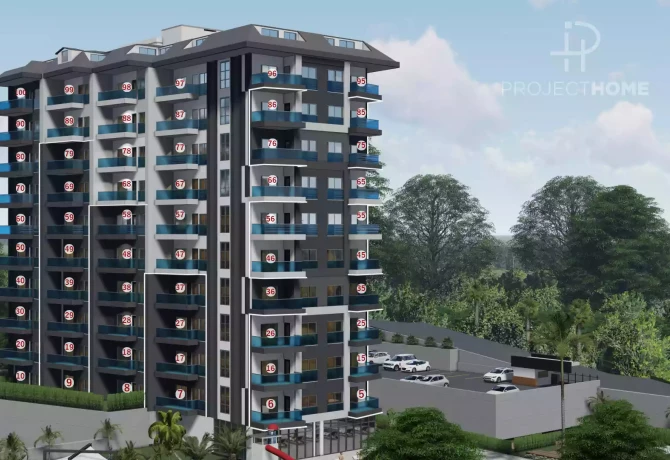 Flat in Avsallar, Turkey, 57 m² - picture 12