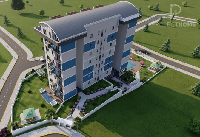 Wohnung in Alanya, Türkei, 39 m² - Foto 16