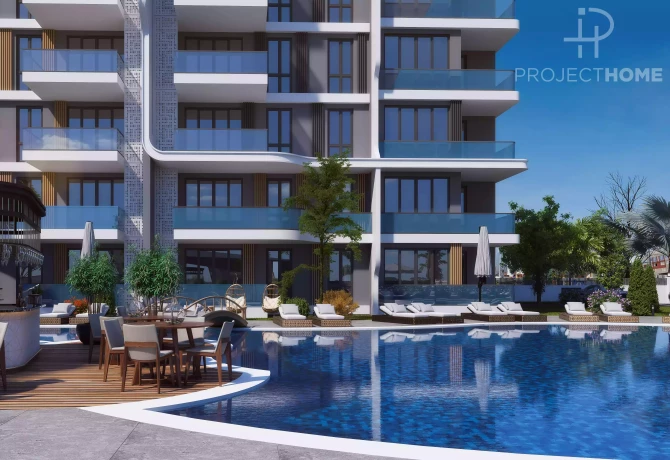 Gewerbeimmobilien in Antalya, Türkei, 72 m² - Foto 1