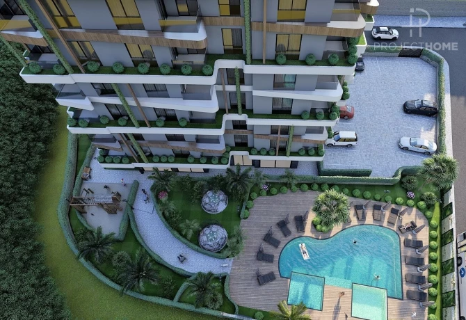 Penthouse à Avsallar, Turquie, 103 m² - image 12