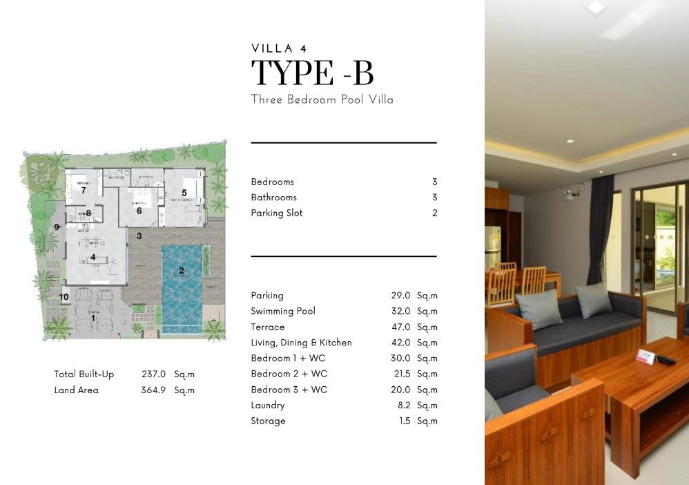 Villa sur l'île de Phuket, Thaïlande, 237 m² - image 3