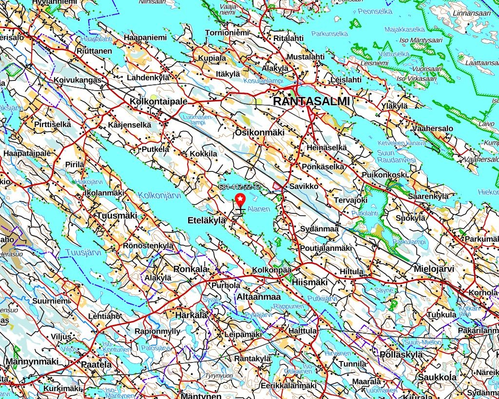 Terreno a Rantasalmi, Finlandia, 5 520 m2 - foto 5