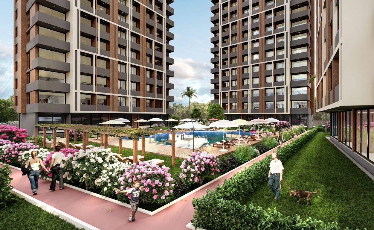 Piso en Mersin, Turquia, 63 m² - imagen 2