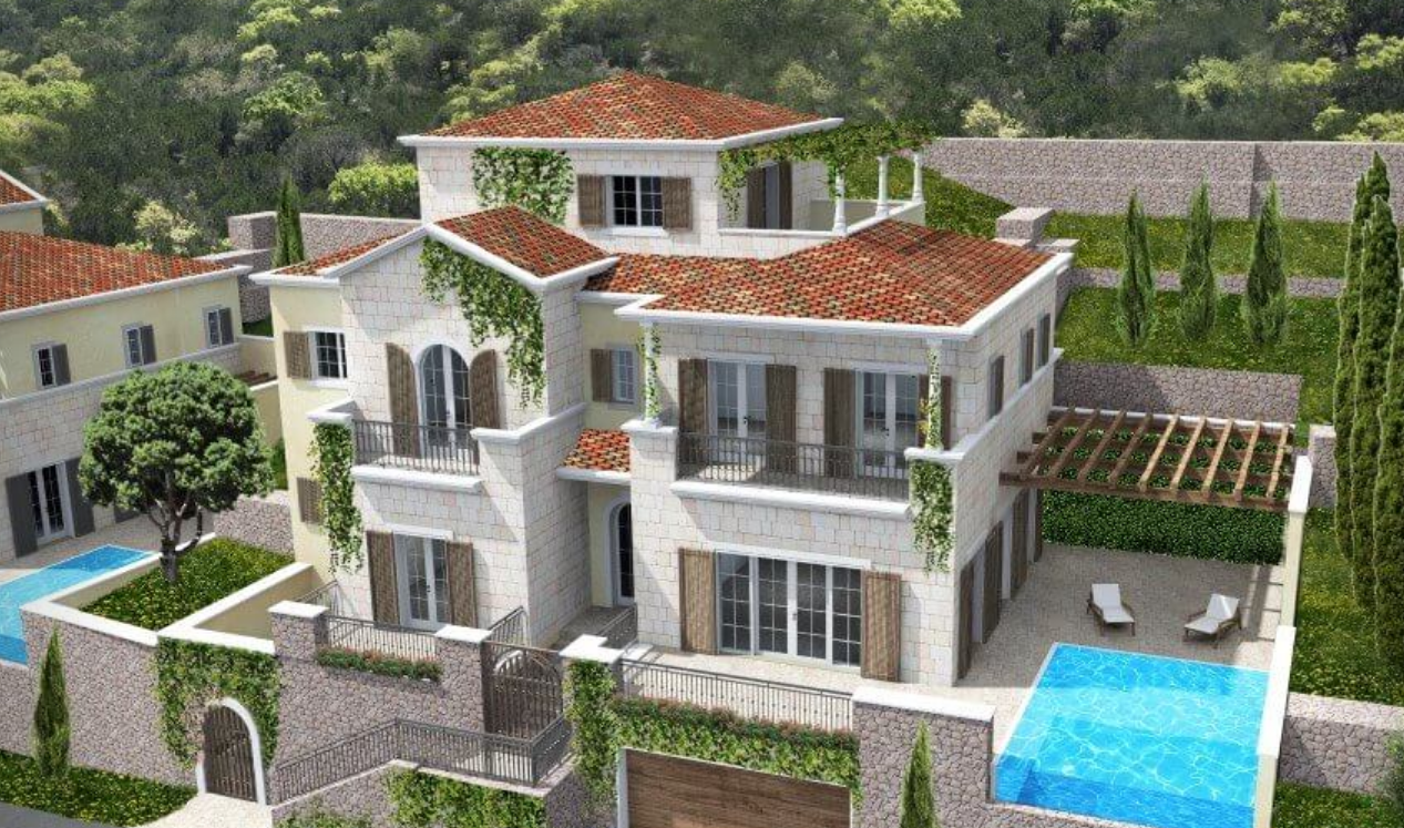 Villa in Tivat, Montenegro, 668 m² - Foto 1