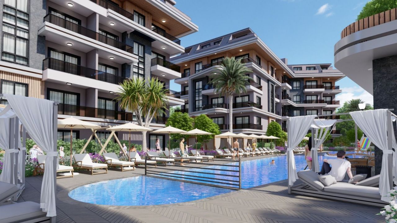 Piso en Alanya, Turquia, 50 m² - imagen 1