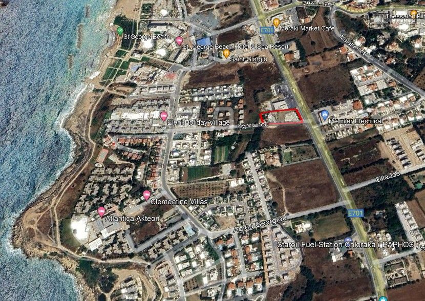 Terreno en Pafos, Chipre, 2 676 m² - imagen 1