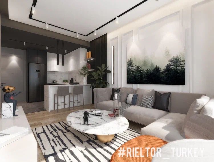 Wohnung in Antalya, Türkei, 60 m² - Foto 1